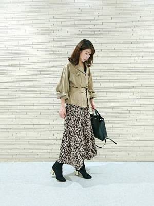 今秋トレンドのレオパード柄。品よく大人らしく着こなすコツ