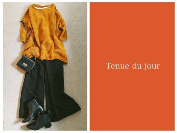 ZARAの細身ブーツで魅せる、モードな秋のラフコーデ