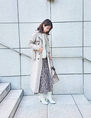 白ブーツが今年顔。１足あればコーデが垢抜けます