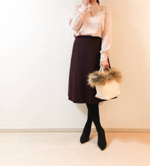 UNIQLOのウールブレンドフレアスカートなら誰でも美シルエットが叶う！