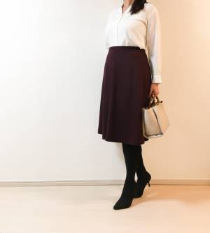 UNIQLOのウールブレンドフレアスカートなら誰でも美シルエットが叶う！