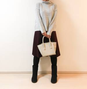 UNIQLOのウールブレンドフレアスカートなら誰でも美シルエットが叶う！