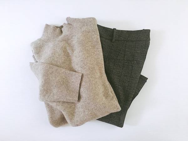 今っぽく防寒。UNIQLOハイネックチュニックがHOTです