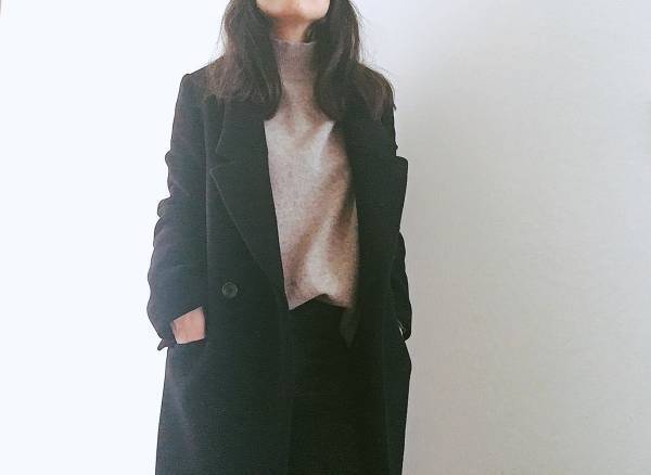 今っぽく防寒。UNIQLOハイネックチュニックがHOTです