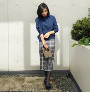 GUメンズアイテムが狙い目！　ラムブレンドセーターを大人上品に