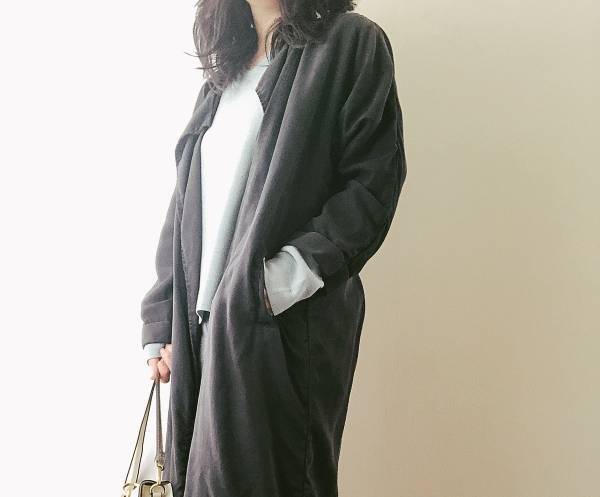 OPAQUEの洗えるニット2990円が人気！　きれい色がポイントの秋コーデ