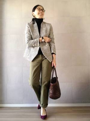 大人女性が持っておくべき冬の一枚、GAPのタートルネックセーター