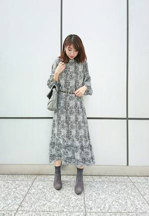 ZARAのワンピースが最強！　小物を変えて何通りにも着回せます