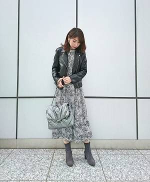 ZARAのワンピースが最強！　小物を変えて何通りにも着回せます