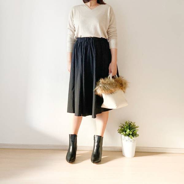 GU「ソフトリッチVネックセーター」が優秀！　1490円でカシミヤのような肌触り