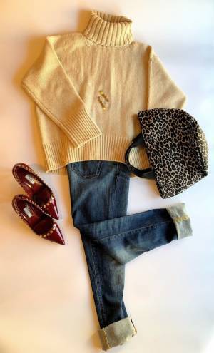 ギャルリー ヴィーの名品ニット。上質なセーターに包まれる幸せ