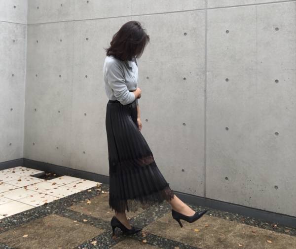 GUソフトリッチカーディガンで華やかに垢抜け！　真冬のきれい色が旬