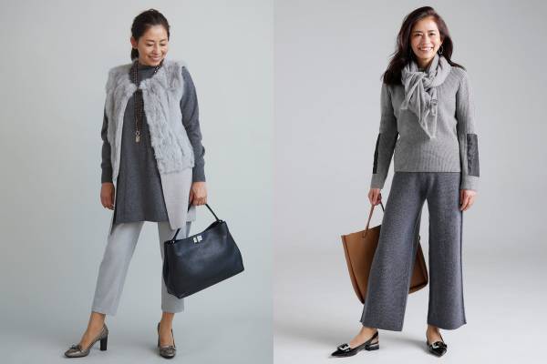 【グレーの着こなし９選】万能カラーで冬のおしゃれを楽しむ