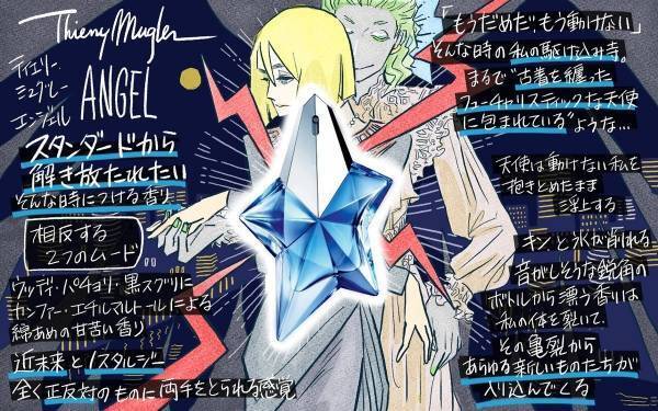 両腕を引っ張って、世界に亀裂を作ってくれる天使