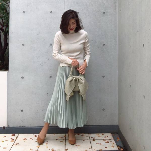 GUマシュマロパンプスで大人上品なオンオフコーデ。2020年新作も！