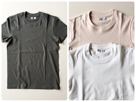 Uniqlo UのTシャツが大人上品。１枚でこなれ感が叶います