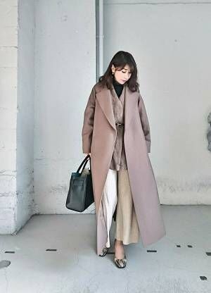 ファージレをコート下に１枚足すだけ 華やかなのに動きやすい年始コーデ 19年1月1日 ウーマンエキサイト 1 2