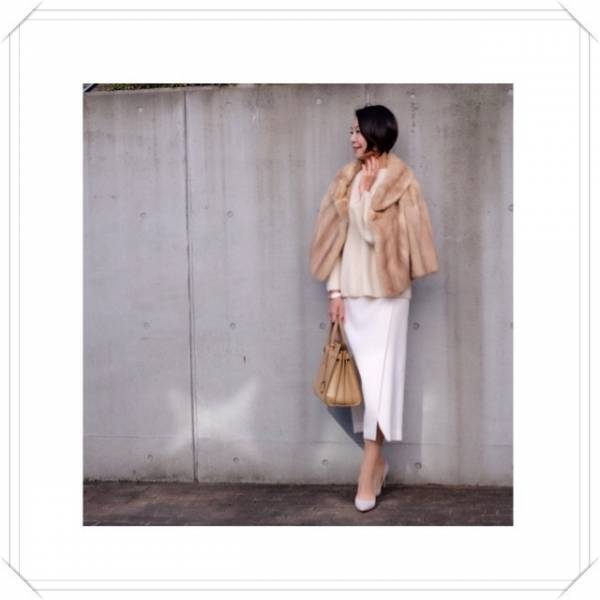 新年「白」コーデがぐっと垢抜ける、コンサバ小物ちょい足しのススメ