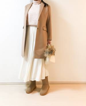 初詣コーデは「きれいめカラー」で仕上げるのがおすすめ