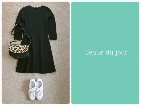 グレータイツが上品見え。30〜40デニールがおすすめです