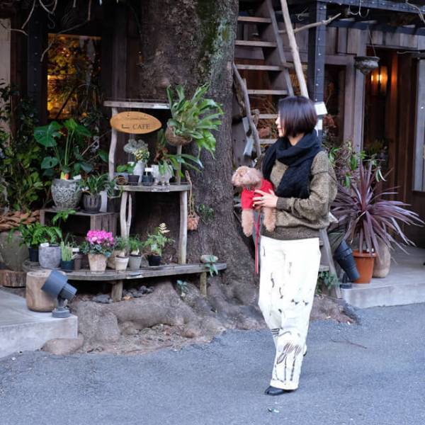 トレーナー型ゆるニット投入で、いつものスタイリングをモードに変える