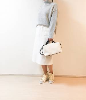 UNIQLOデニムジャージースカートが春におすすめ！　こなれ感が叶います