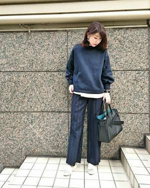 白Tレイヤードスタイル４選。２カ所出すのが素敵見えのコツ！