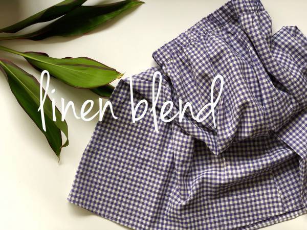 GUギンガム柄ロングスカートが上品見え。1990円なんて信じられない