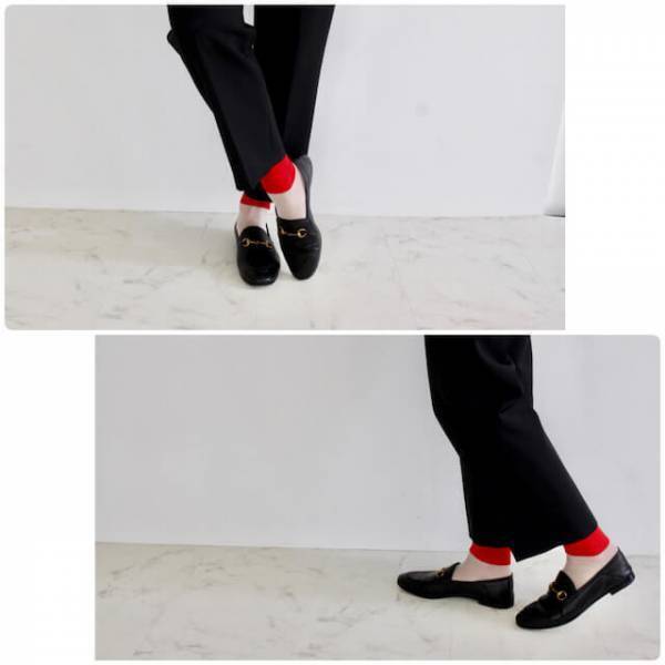 おしゃれな人のソックス活用法。“肌見せと分量感”で素敵見え