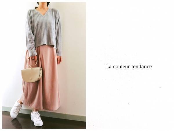 ZARAのスモーキーなミントグリーンで、大人のプチプラ最旬コーデ