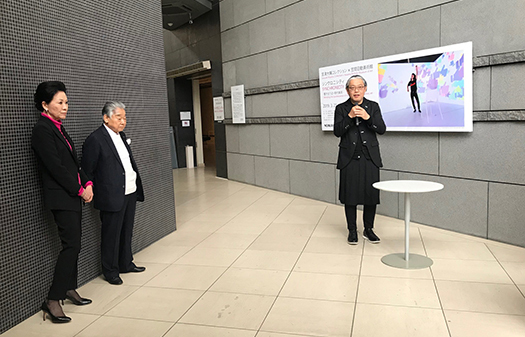 『シンクロ ニシティ ‐宮津大輔コレクション×笠間日動美術館 響き合う近・現代美術 ‐』展のオープニングイベント開催
