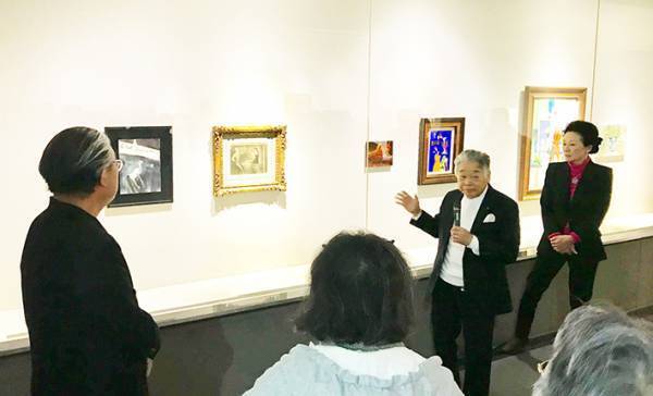 『シンクロ ニシティ ‐宮津大輔コレクション×笠間日動美術館 響き合う近・現代美術 ‐』展のオープニングイベント開催