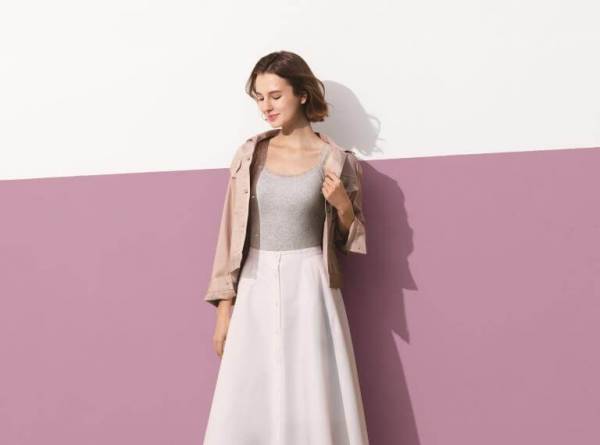 UNIQLOの新作ブラトップが上品見え。1990円なんて信じられない