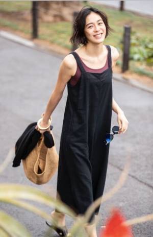 UNIQLOスーピマコットンブラタンクトップが快適。色ち買いが正解です