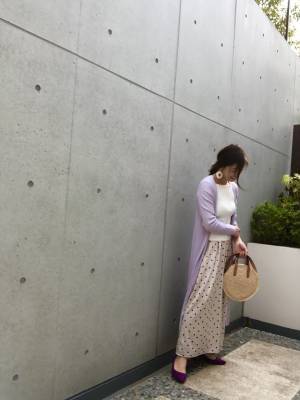 GUロングカーディガンで即おしゃれ！　キレイ色で上品に垢抜け