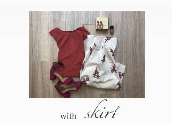 GUバックテールブラウスは1490円で大人上品！　こなれ配色が楽しめます