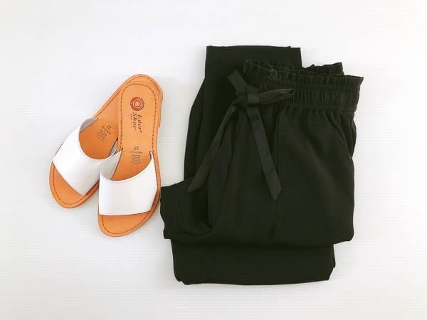 ZARAのフルイドパンツなら、3990円でパリジェンヌ風コーデが完成