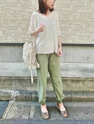 Zaraのジョガーパンツでマンネリ打破 女性らしい素材感とデザインがうれしい 19年6月25日 ウーマンエキサイト 1 2