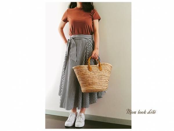 Uniqlo Uの1000円クルーネックTはブラウンが買い！　ボトムスで旬度アップ