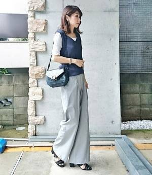 GUのリブニットは990円なのに高見え！　色も形も着まわし力もパーフェクト