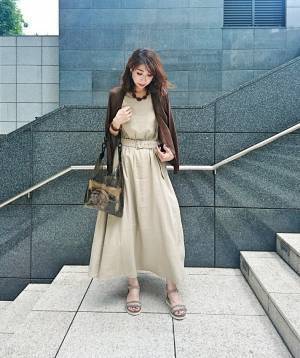 「それ、どこの？」と必ず聞かれる。ローリーズファームのU5000円ワンピース