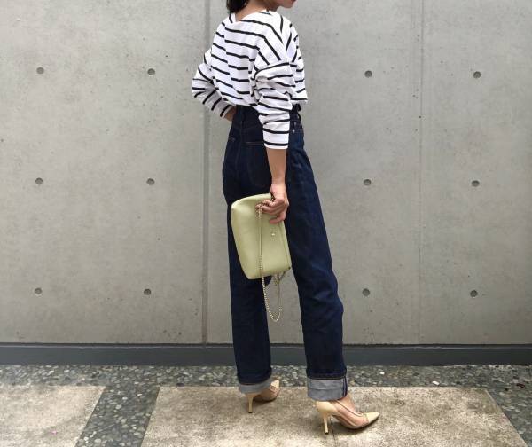 GUボーダーTが買い！　1490円で今旬のフェミニンカジュアル