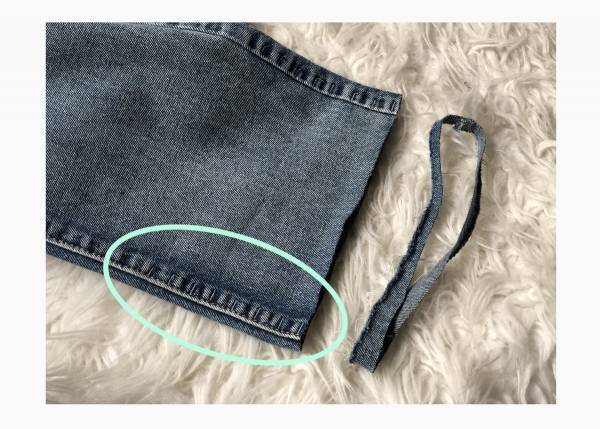 しまむらのセルフカットデニムが買い！　1900円で上品カジュアルコーデ