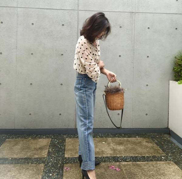 しまむらのセルフカットデニムが買い！　1900円で上品カジュアルコーデ
