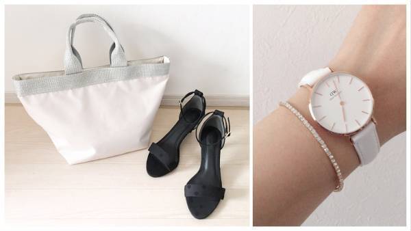 GUで値下げ中の「リボンスリーブブラウス」。七分袖が今の季節にぴったり