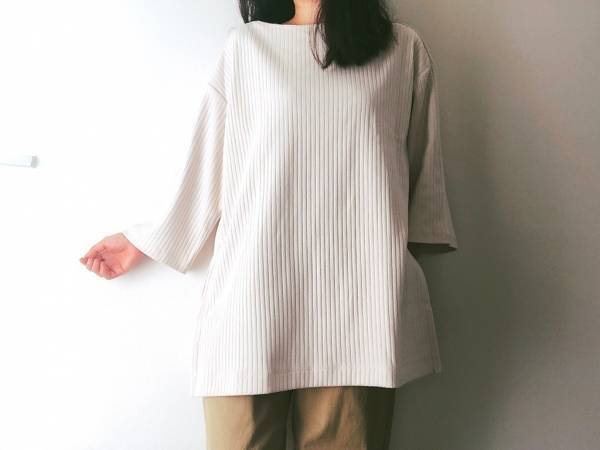 UNIQLOのリブチュニック1500円が優秀！　大人の同系色ブレンドコーデ