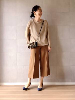 GU＆UNIQLOパンプス活用術。大人コーデにはネイビーとブラウンがあればいい