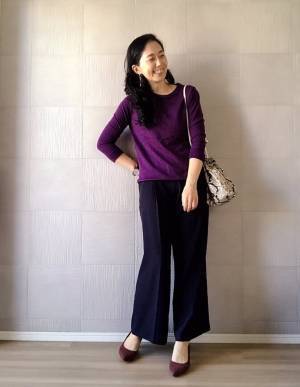 GU＆UNIQLOパンプス活用術。大人コーデにはネイビーとブラウンがあればいい