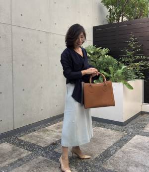 GUフレアニットミディスカート1990円は、今秋のマストアイテム！