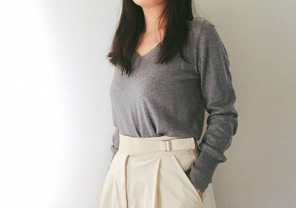 GUコーデュロイスカート1990円が優秀！　季節感も着回し力も◎